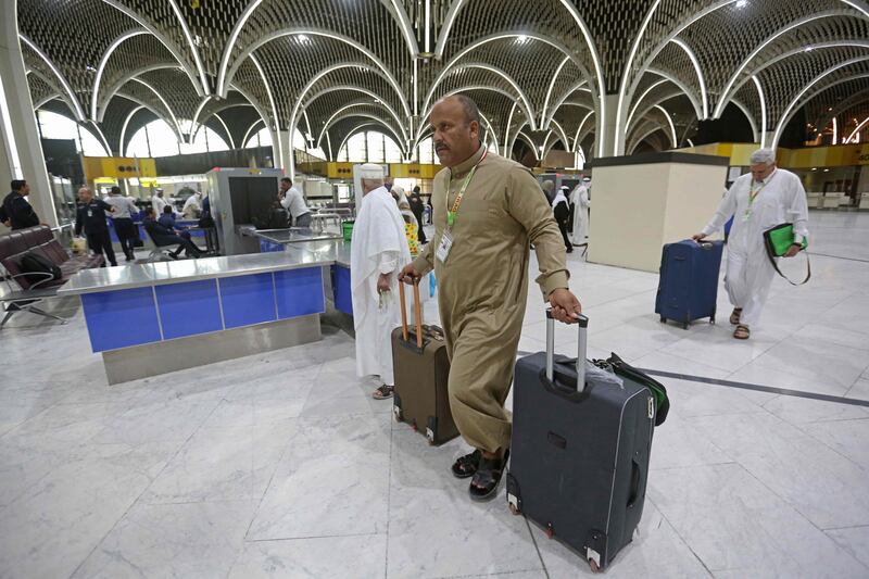 All Hajj pilgrims this year must be fully vaccinated against Covid-19 and aged under 65. AFP