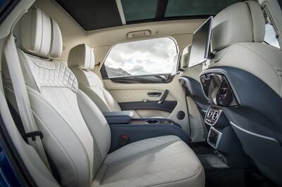 Bentley's Bentayga contains an interior that’s so stunningly well executed, one could confuse it for the finest tailoring traditions on Savile Row.