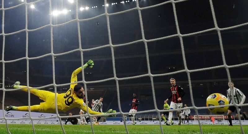 Federico Chiesa scores Juve's second goal. Reuters