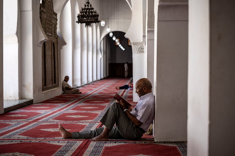 Qarawiyyin University has a new programme for post-graduate students who have excelled in writing and memorising the Koran. Students cover "Islamic studies, comparative religion, French, English and Hebrew, allowing them to understand other cultures", said
student Moaz Soueif.