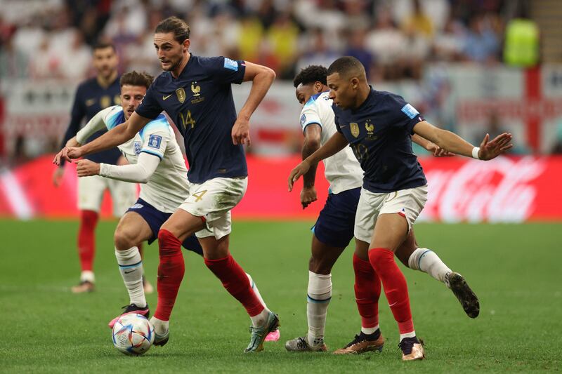 Adrien Rabiot – 6. The Juventus midfielder was lucky to get away with several fouls, with Saka the victim time and again. He did however set up some good chances, breaking forward with purpose, and having a shot of his own denied by Pickford. AFP