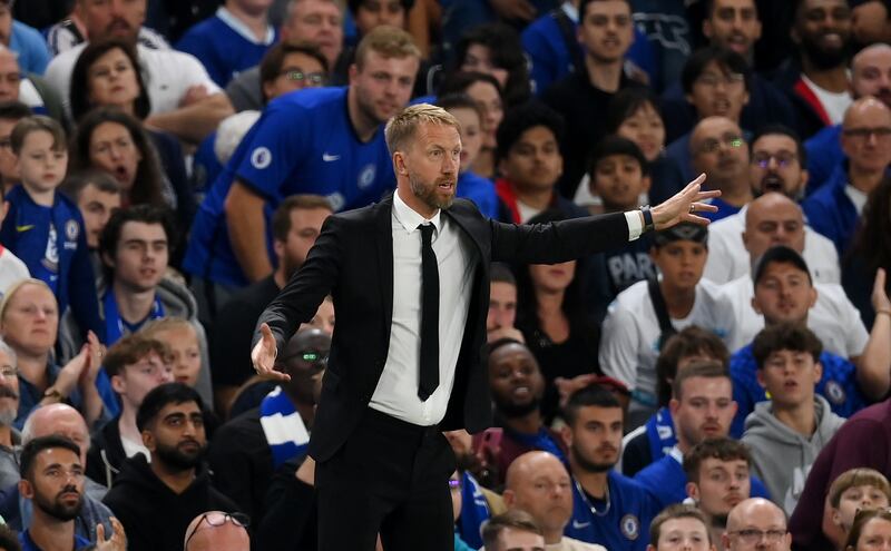 Chelsea manager Graham Potter. Getty