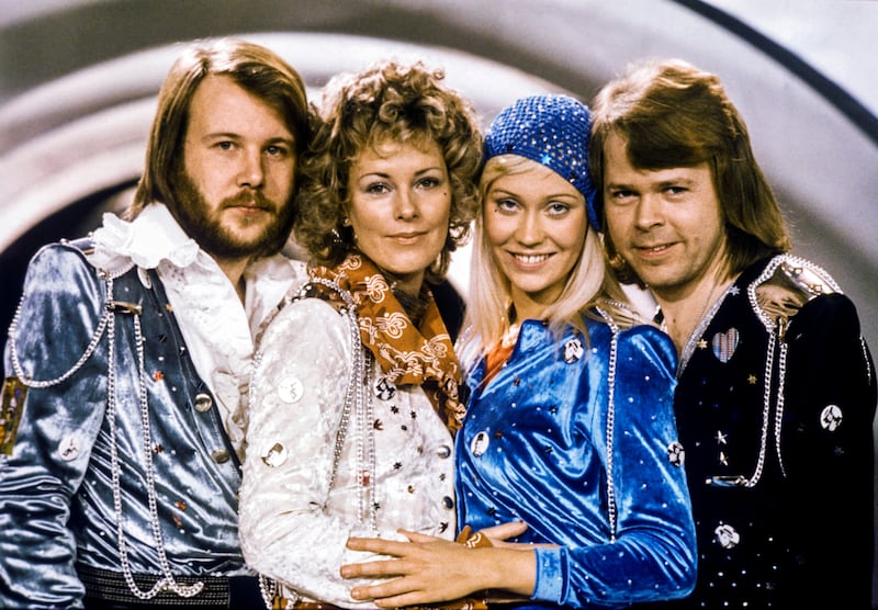 Abba members, from left, Benny Andersson, Anni-Frid Lyngstad, Agnetha Faltskog and Bjorn Ulvaeus. TT News Agency