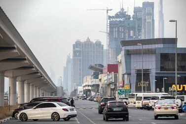 Clouds may form over the east and south of the UAE on Monday. Antonie Robertson/The National