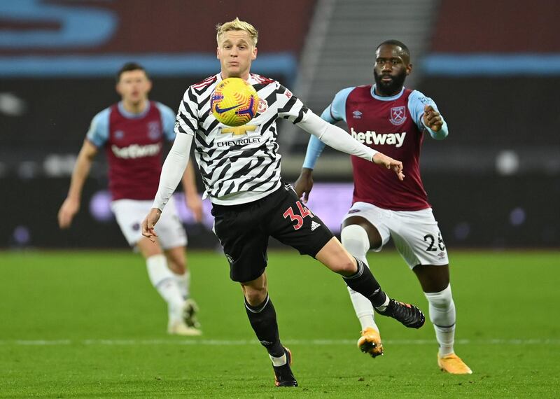 Donny van de Beek - 4: Struggled to compete with Rice. Club felt he’d take time to settled physically in Premier League. That was clear at West Ham. Subbed at half time – though any of the outfield players could’ve been. Reuters