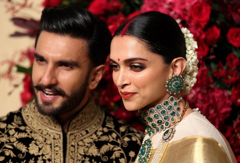 Deepika Padukone and Ranveer Singh celebrated their union again at a reception party in Bengaluru at the five-star Leela Palace hotel.
