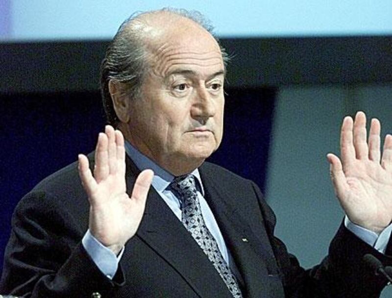Sepp Blatter, the president of Fifa, told Declan Hill that if what he wrote about match fixing was correct, it would hurt football.