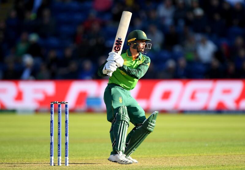 Quinton De Kock (South Africa): The opener has been South Africa's best batsman at the World Cup, and he will be expected to lead the way for his team against a potent New Zealand bowling attack. Alex Davidson / Getty Images