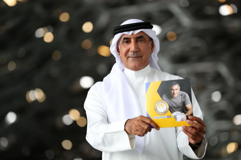 ABU DHABI, UNITED ARAB EMIRATES - MARCH 06: Mohammed Khalfan Al Romaithi poses for a portrait at The Louvre Abu Dhabi on March 06, 2019 in Abu Dhabi, United Arab Emirates. Mohammed Al Romaithi prepares to launch his 'Making Football Fair' campaign as potential AFC president to rebuild Asia as a modern football continent. (Photo by Francois Nel/Getty Images)