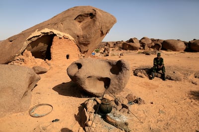 A Polisario fighter on the outskirts of Tifariti, Western Sahara, in 2016. Reuters