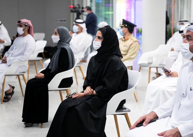 DUBAI, UNITED ARAB EMIRATES. 25 NOVEMBER 2020. 
Her Excellency Maryam Al Hammadi, SECRETARY GENERAL OF THE UAE CABINET at the Arab Government Excellence Award ceremony. (Photo: Reem Mohammed/The National)

Reporter:
Section: