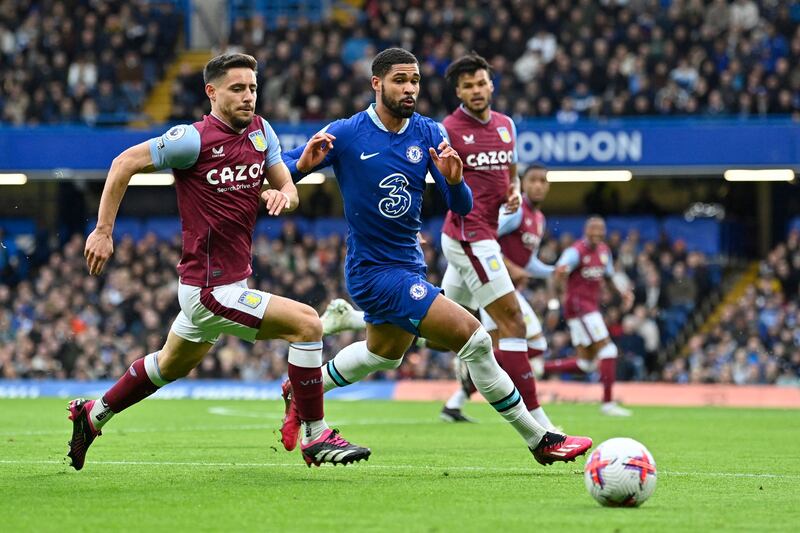 Alex Moreno - 7. Dominated the left wing and kept Loftus-Cheek quiet. Found it tougher to deal with Madueke but he never shied away from his duties.  AFP