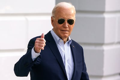 US President Joe Biden is seeking re-election this year. EPA