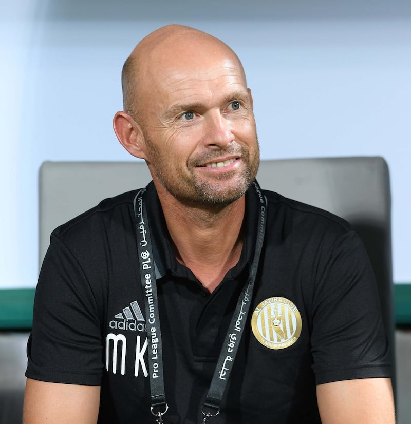Newly re-appointed Al Jazira manager Marcel Keizer. Courtesy Seven Media 