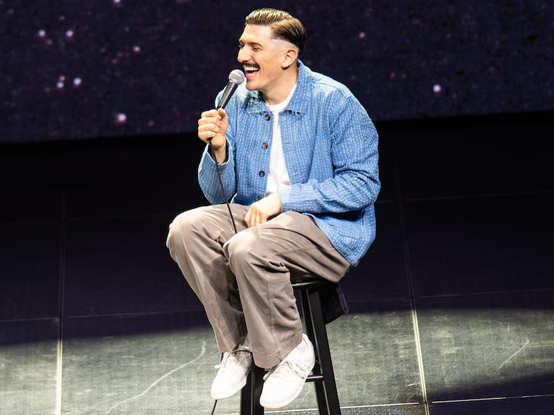 Andrew Schulz returned to perform at Etihad Arena as part of the inaugural Abu Dhabi Comedy Week. Photo: Abu Dhabi Comedy Week