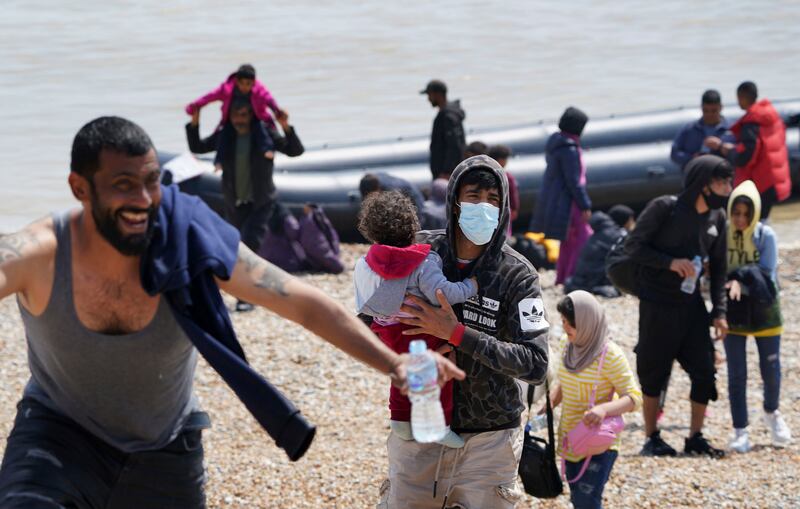 On Monday, at least 430 migrants crossed the Channel – a record for a single day.