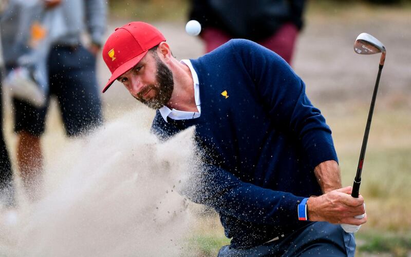 US golfer Dustin Johnson. AFP