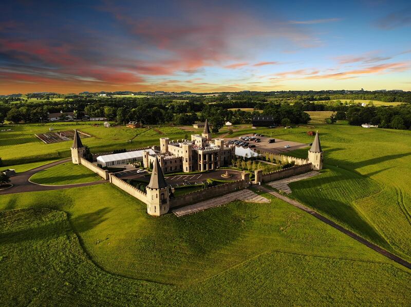 Kentucky Castle in Versailles, Kentucky. Photo: Public Domain