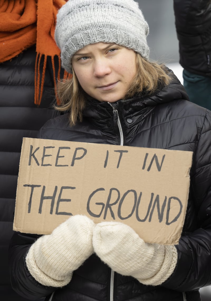 15. Greta Thunberg. EPA
