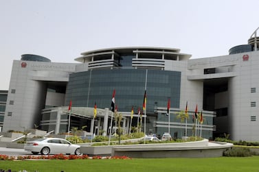 Dubai Police headquarters. Peter Kneffel / Alamy