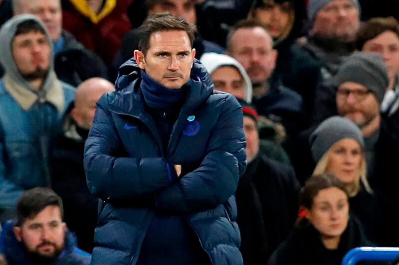 Chelsea manager Frank Lampard. AFP