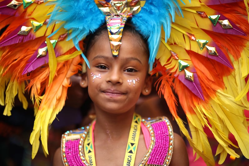 A young carnival-goer. Getty 