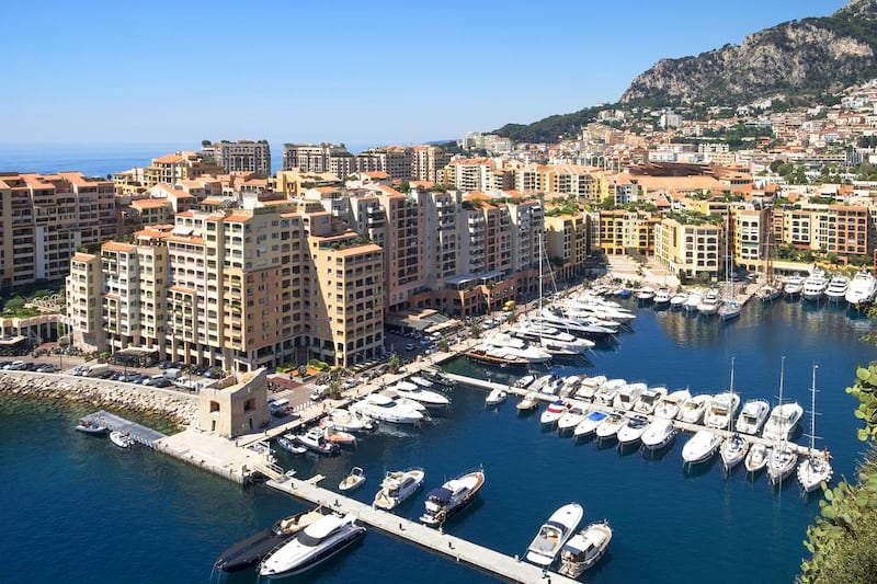 Ultra-prime house prices in Monaco, above, are nine times higher than those in Dubai, according to Savills. Education Images / UIG via Getty Images