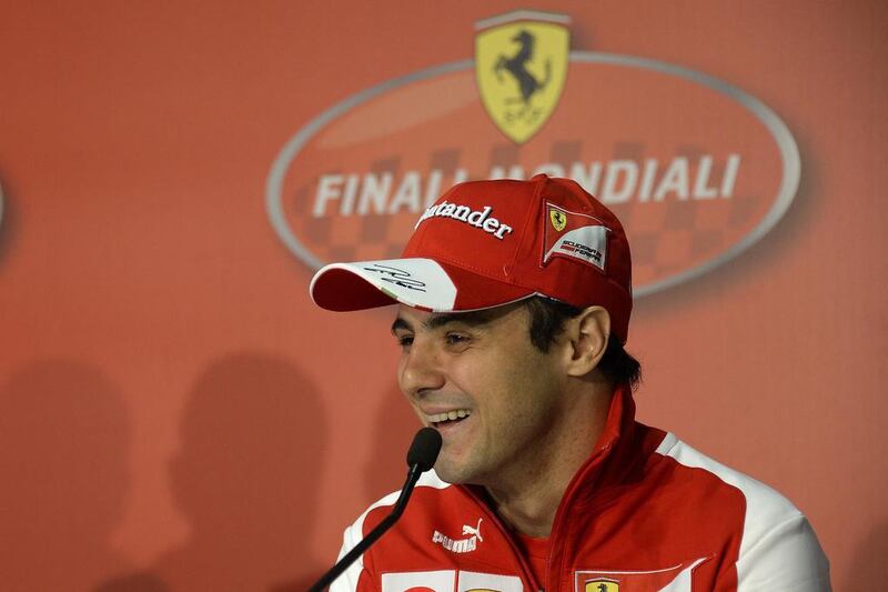 Brazilian Formula One driver Felipe Massa will trade Ferrari for Williams next season. EPA