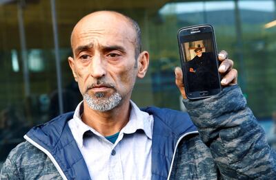 REFILE - ADDING RESTRICTIONS Omar Nabi speaks to the media about losing his father Haji Daoud in the mosque attacks, at the district court in Christchurch, New Zealand, March 16, 2019. REUTERS/Edgar Su  NO RESALES. NO ARCHIVES