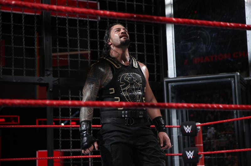 Roman Reigns is among the WWE Superstars who are scheduled to compete in Saudi Arabia in April. Image courtesy of WWE.