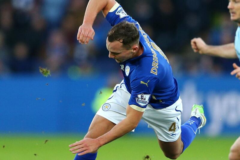 Danny Drinkwater and Leicester City are bottom of the Premier League table, with 10 points from two wins, four draws and 10 losses. Clive Mason / Getty Images