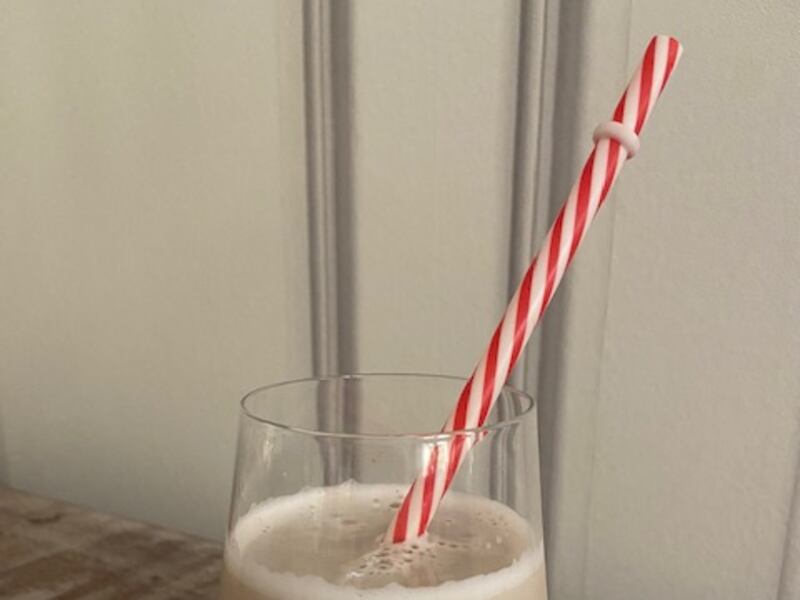 Pop in your straw and sip away. Warning: it is strangely addictive