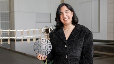 Nabla Yahya was the winner of the Richard Mille Art Prize 2023. Photo: Louvre Abu Dhabi