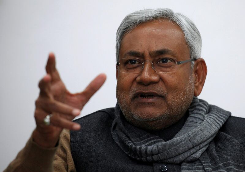 Nitish Kumar resigned as chief minister of Bihar on Wednesday evening and sworn in again by Thursday morning