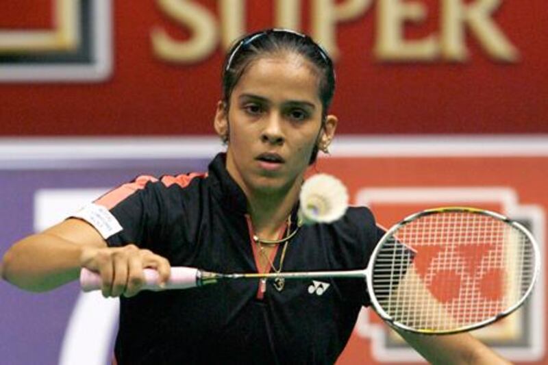 Indian badminton player Saina Nehwal.