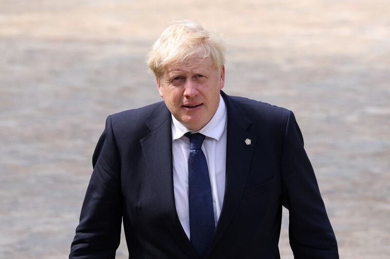 Prime Minister Boris Johnson says British voters are tired of hearing about what he is "alleged to have done wrong". Getty