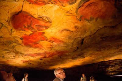 Bison, depicted above in paintings in the Altamira caves in Cantabria, Spain, have not roamed wild in the UK since the Ice Age. Getty Images
