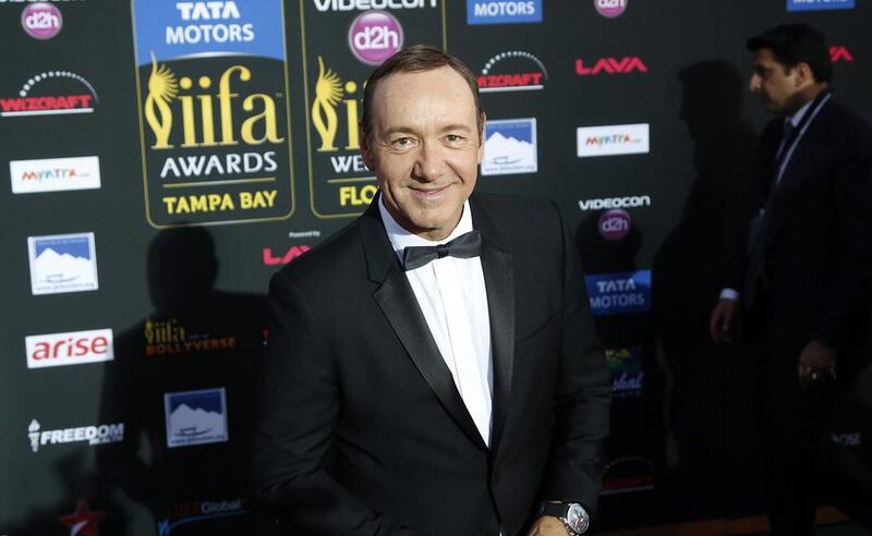Kevin Spacey at the IIFA in Tampa, Florida. Brian Blanco / AP Photo