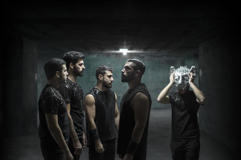The members of Lebanese band Mashrou' Leila. Courtesy Mashrou Leila 