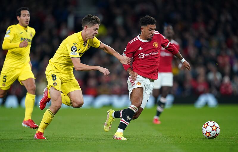 Juan Foyth, 8 - Controlled Sancho with ease throughout the game and was efficient in just about every challenge he made at Old Trafford. Getty