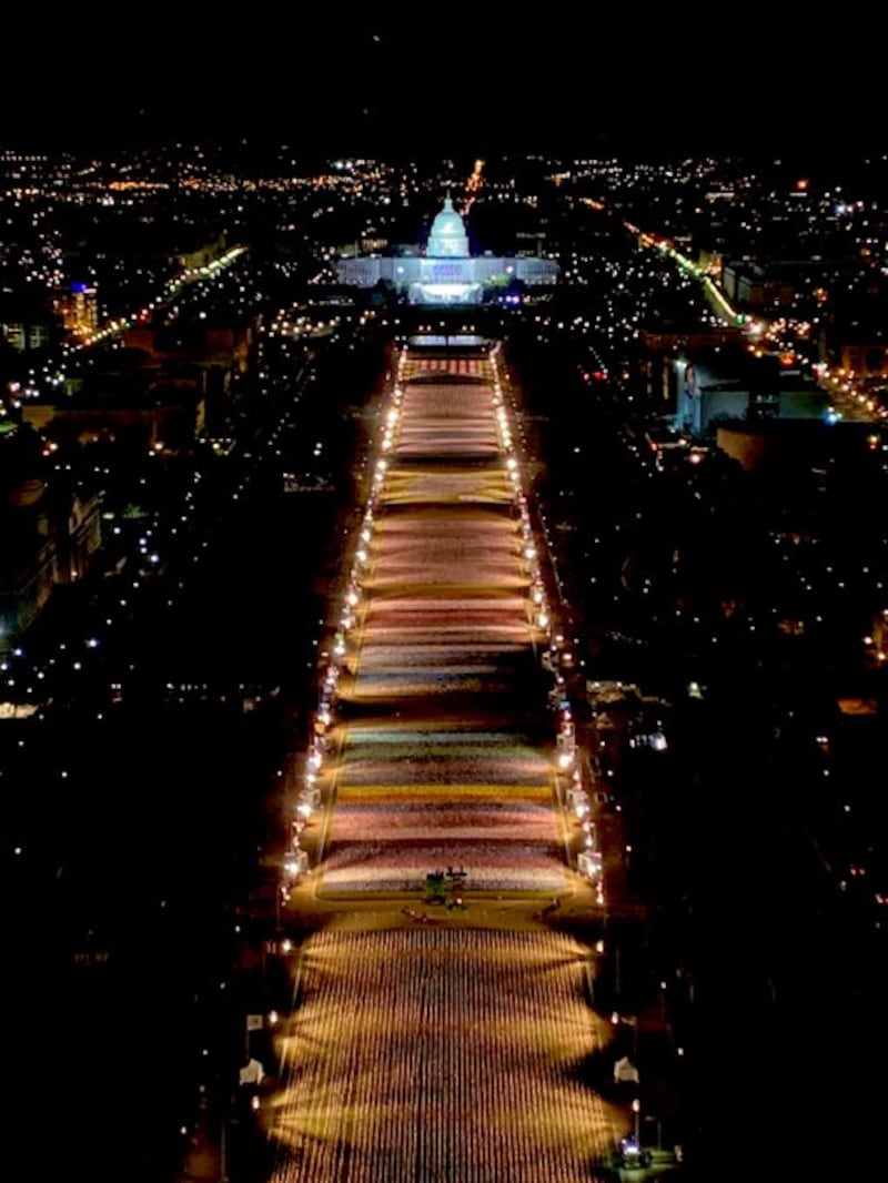 The Washington Covid-19 Memorial. Photo: National Parks Service