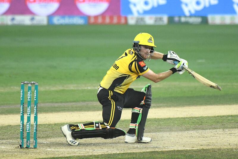 Liam Dawson was the hero for Peshawar Zalmi on Friday. Image courtesy of Pakistan Cricket Board