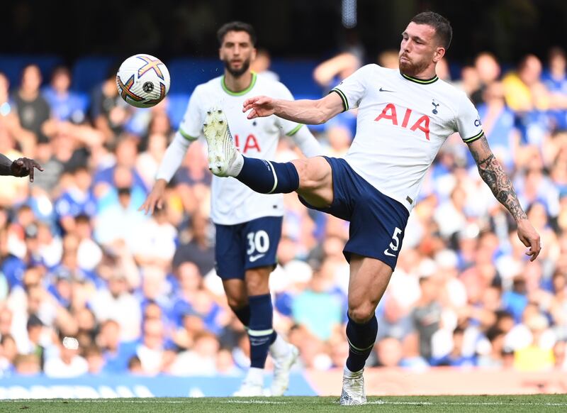 Pierre-Emile Hojbjerg – 7: Looked shaky in midfield in the first-half as he gave away possession on several occasions but dragged Spurs level with a fantastic finish from the edge of the box. EPA