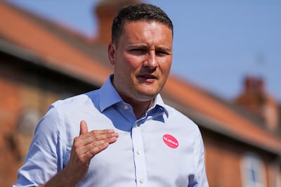 Wes Streeting is facing a challenge in his constituency. Getty Images