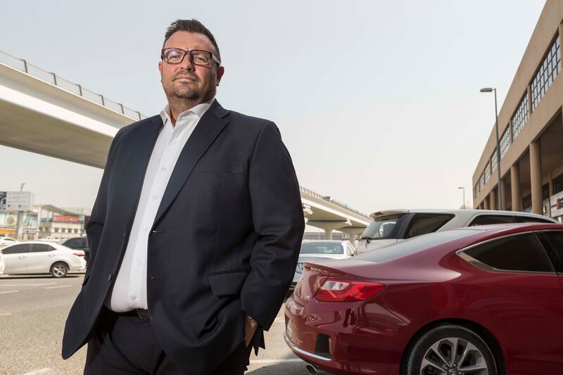 Ian Batey is the general manager of Autodata Middle East, a vehicle valuation company that wants to bring more transparency to the GCC used car market. (Photo: Antonie Robertson/The National)