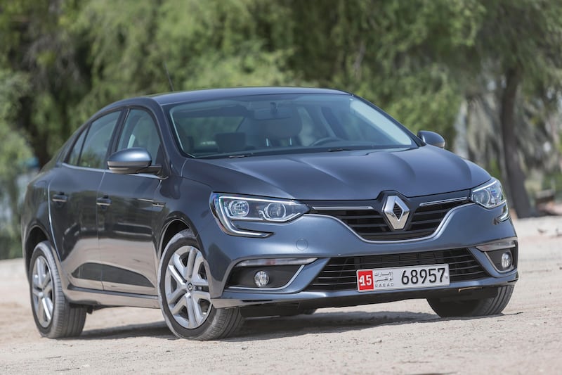 What the Renault Megane’s interior lacks in innovative technology is compensated for by individual Gallic design touches inside and out. Antonie Robertson / The National