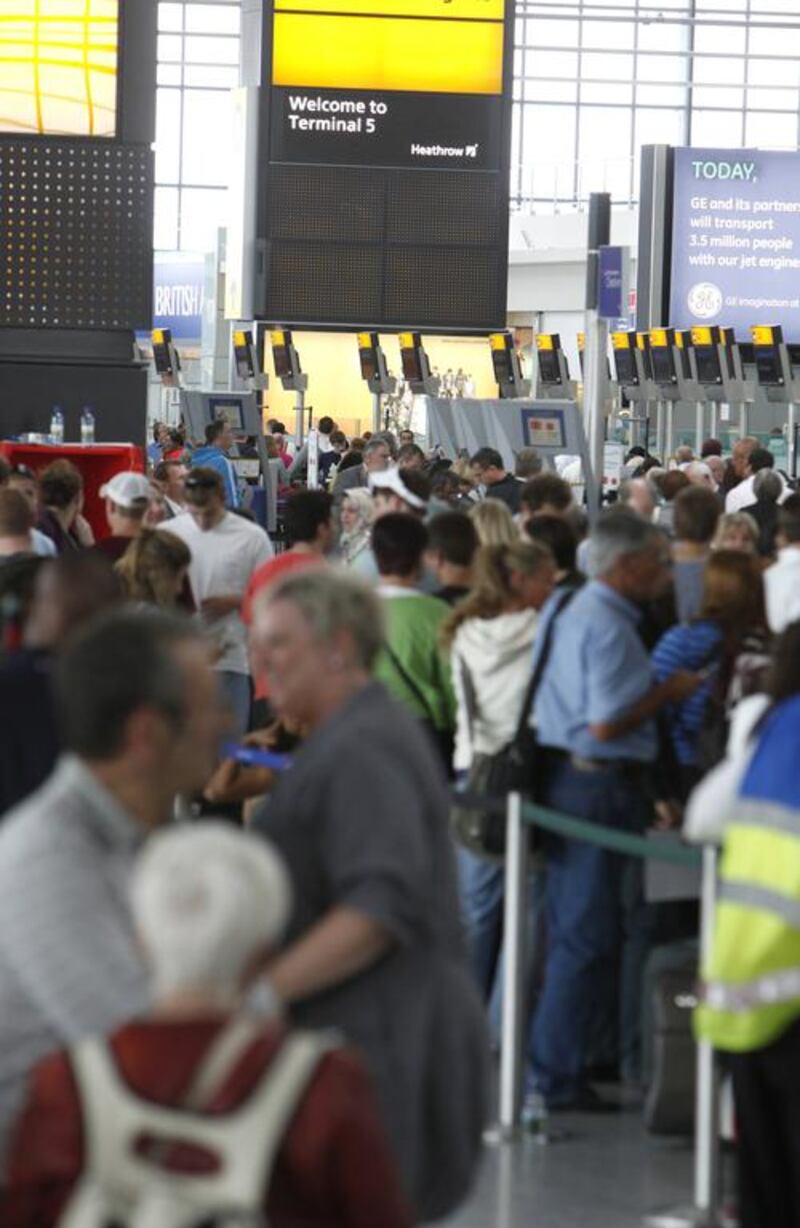 Heathrow invested nearly £600 million in improving the experience of passengers during the past year, including new stores in Terminal 5, above, by Chanel, Louis Vuitton and Hermes. Nick Obank / Getty Images