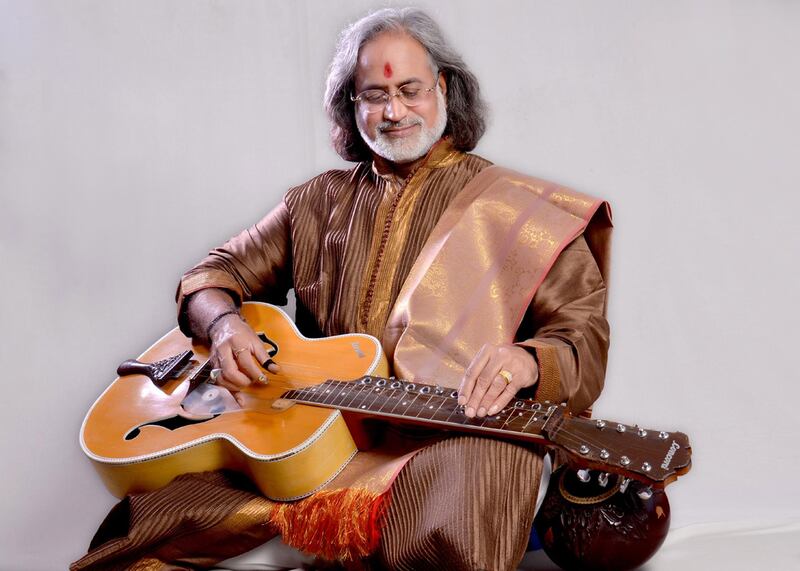 Pandit Vishwa Mohan Bhatt. Courtesy Repertoire Productions