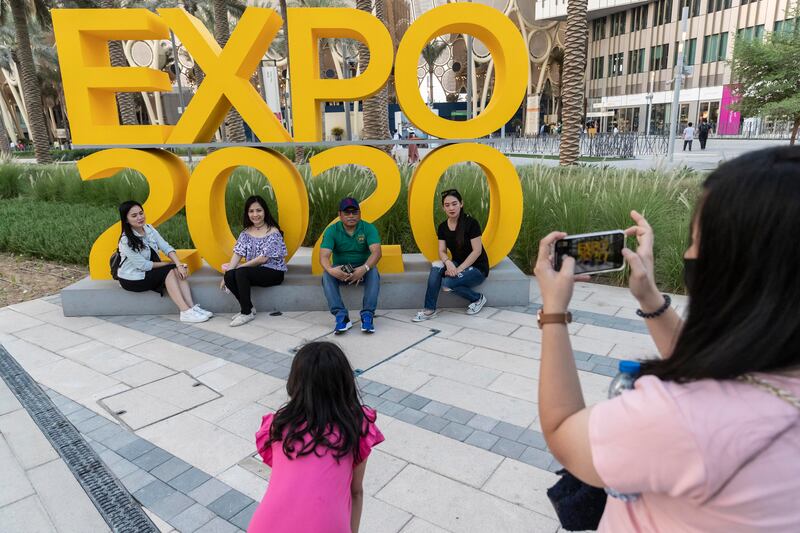 A picture-perfect moment at Expo 2020 Dubai.
