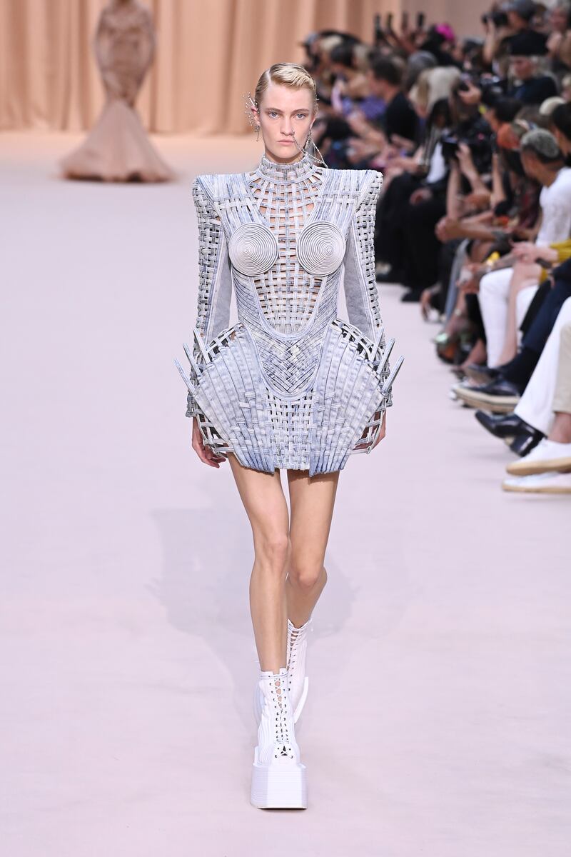 The Jean Paul Gaultier haute couture autumn/winter 2022-2023 show as part of Paris Fashion Week.